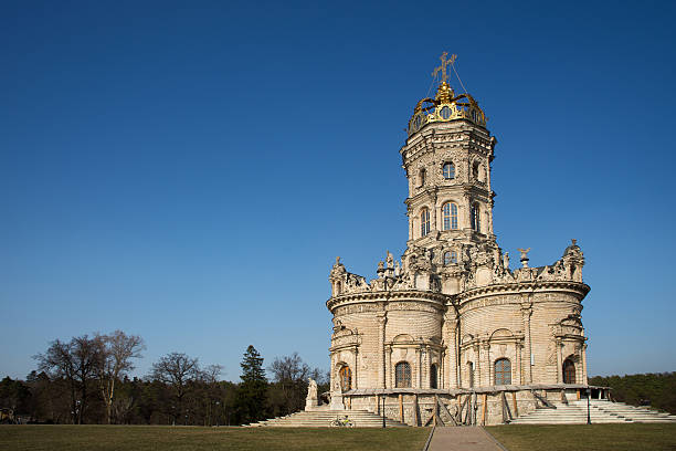 church of our lady (znamenskaya) w dubrovitsy - podolsk zdjęcia i obrazy z banku zdjęć