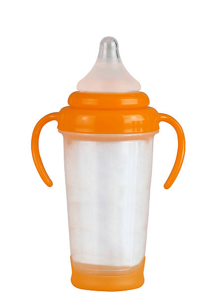 istock Baby bottle isolated on white 471925824