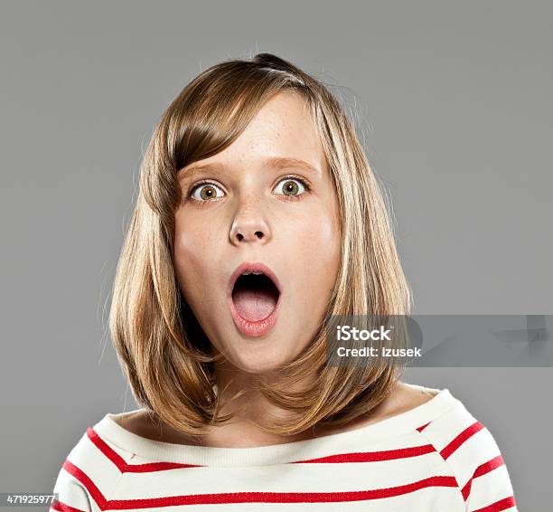 Surprised Girl Stock Photo - Download Image Now - Teenage Girls, Girls, Surprise