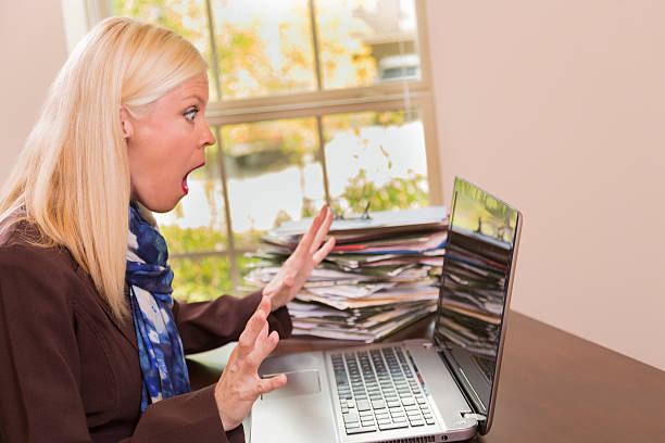 Embarrasing Computer Desktop Photo 140+ Embarrassed File Stock Photos, Pictures & Royalty-Free Images - iStock