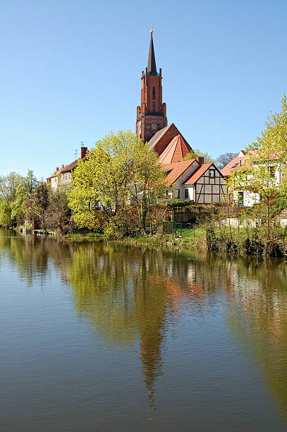 istock St. Marien-Andreas Church tower in Rathenow 471929279