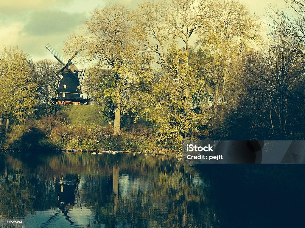 Kastellet Copenhagen Citadel - Mobilestock You will be able to see this Rampart and traditional windmill right in the very city centre of the metropol of Copenhagen. Capital Cities Stock Photo