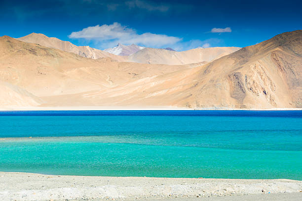 istock Pangong lake with clear blue sky 471929507