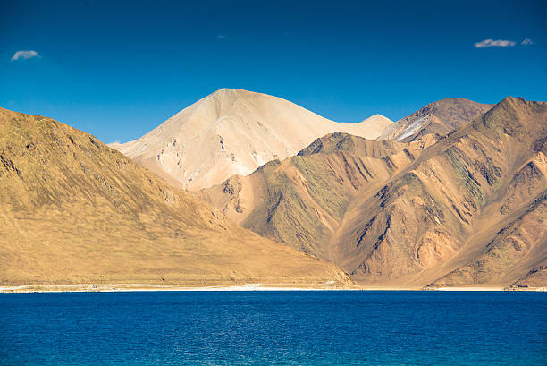 istock Pangong lake with clear blue sky 471929917