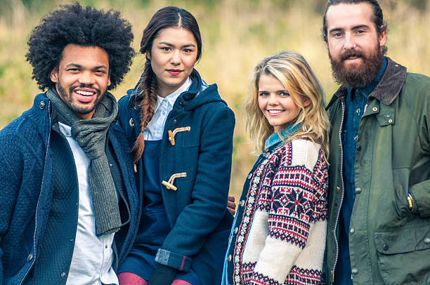 istock Young kinfolk friends hanging outside - II 471930401