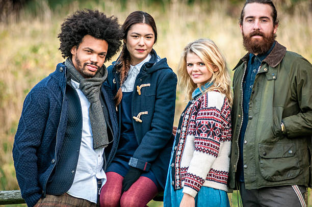 istock Young kinfolk friends hanging outside - III 471930403