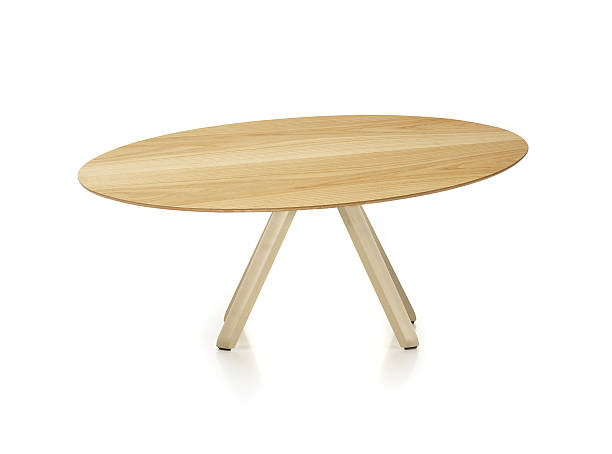 istock wooden round table isolated on white 471931216