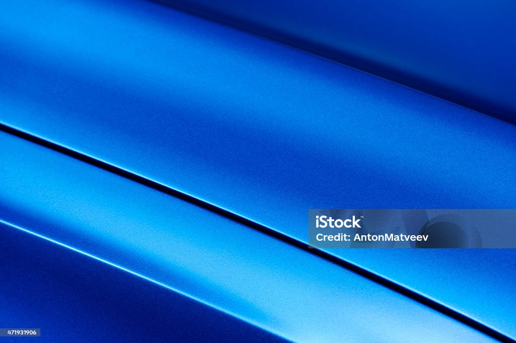 Blue sedan-Körperbehandlungen - Lizenzfrei Auto Stock-Foto