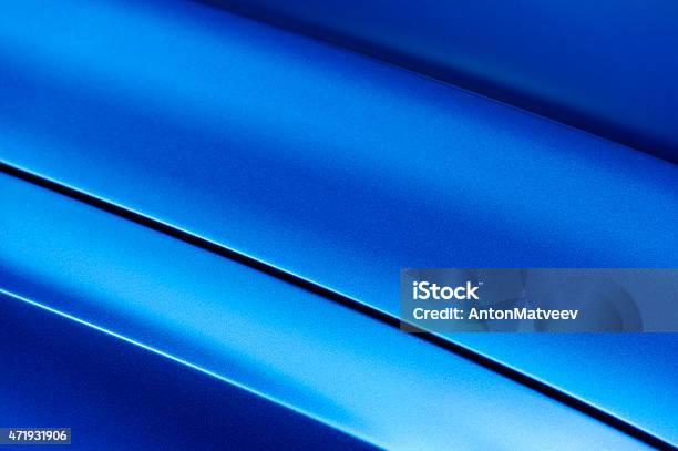 Blue Sedankörperbehandlungen Stockfoto und mehr Bilder von Auto - Auto, Glänzend, Blau