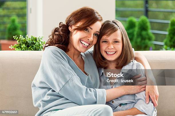 Mother And Daughter Stock Photo - Download Image Now - 30-34 Years, Adolescence, Adult