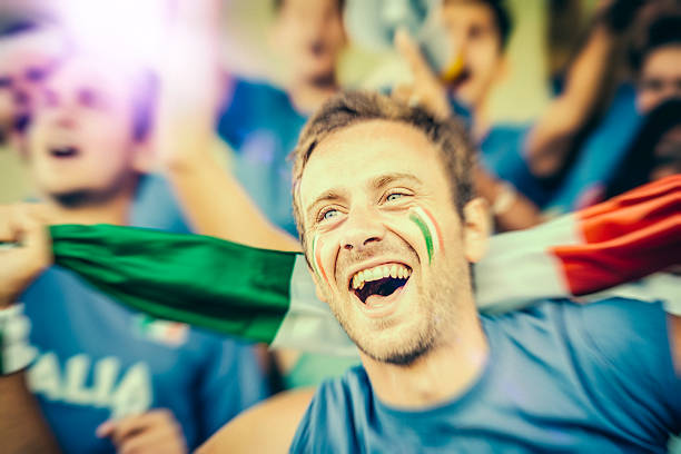 istock Italy Supporter at the Stadium 471933571
