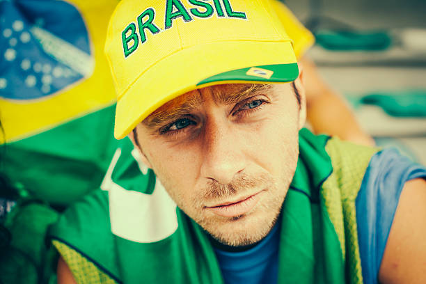 istock Worried Brazil Supporters at the Stadium 471934271