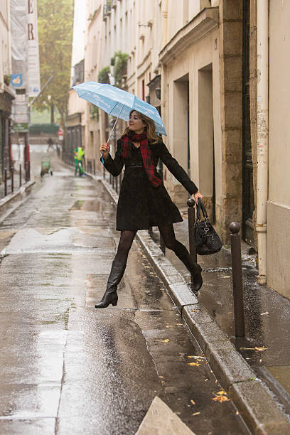 istock Happy Rain Woman 471934599