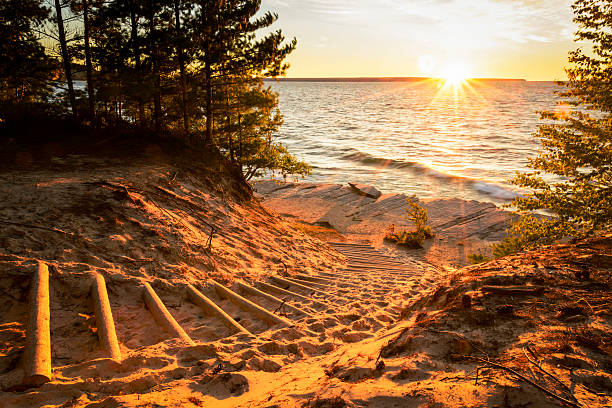 istock Stairway to Lake 471934811