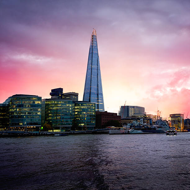 istock Sunset behind the London Shard 471935837