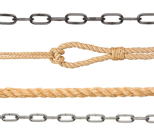 istock collection of chain and ropes 471935966