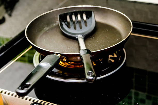 istock pan on the gas stove 471936126