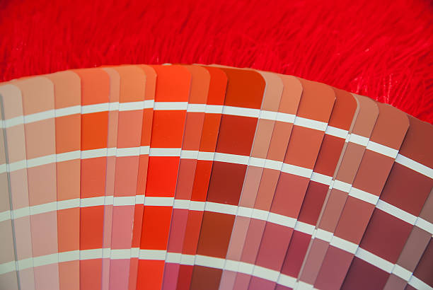 istock red color palette guide for printing industry isolated 471936268