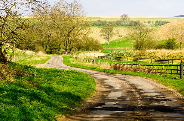 Thixendale Road - foto de acervo