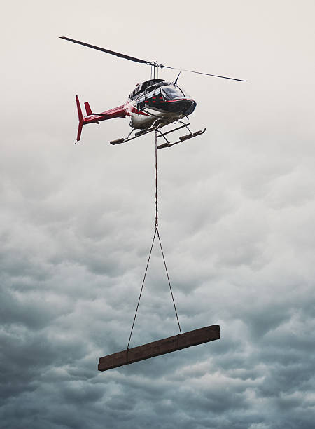 헬리콥터 공급 낙차 - transport helicopter 뉴스 사진 이미지
