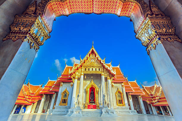 istock The Marble Temple, Wat Benchamabophit 471939801