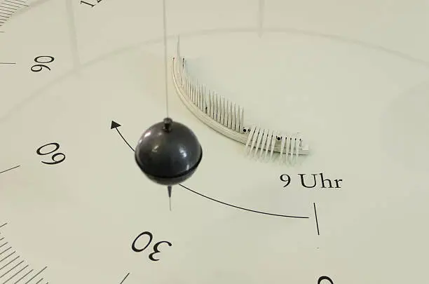 Photo of Foucault pendulum