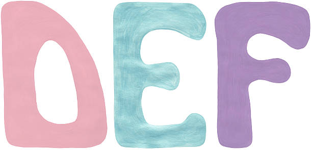 istock Three letters of the alphabet 
