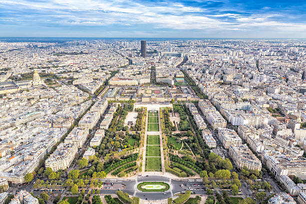 istock Aerial View on Champ de Mars and Invalides in Paris 471944113