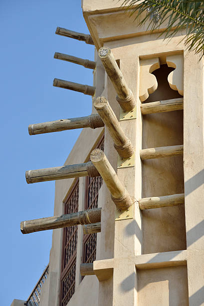 istock Closeup of windtower 471947170
