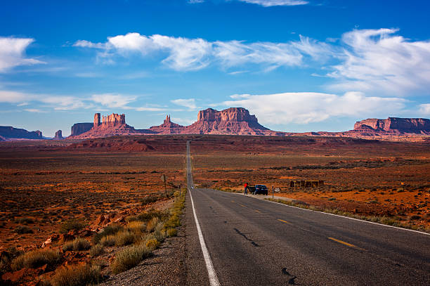 istock Road to Monument Valley 471947427