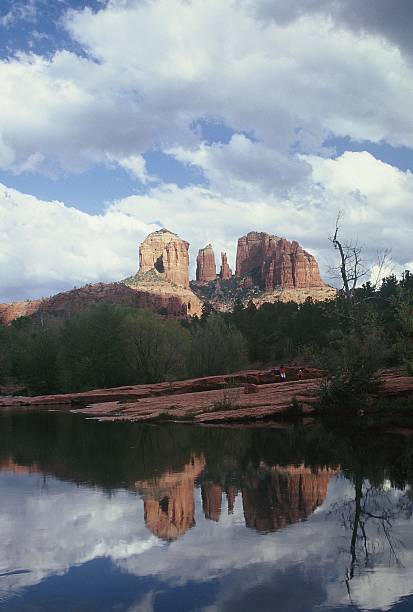 rock outcroppings deserto - fotografia de stock