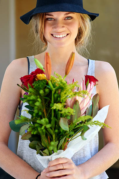istock Earth laughs in flowers 471950120