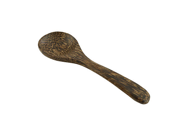 istock Wooden spoon on a white background. 471951060