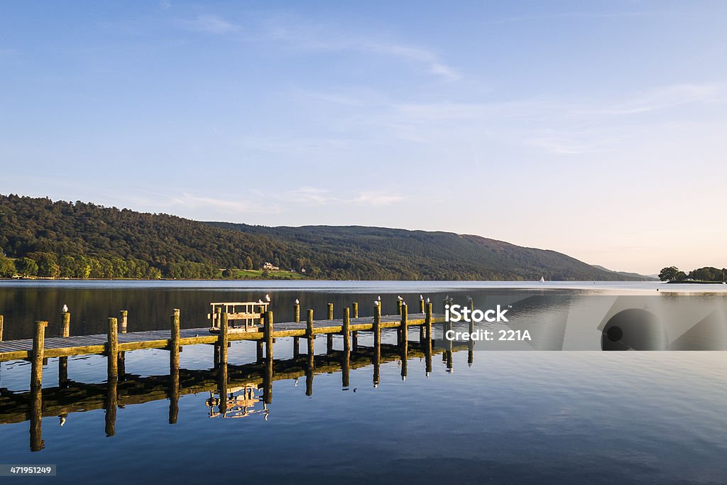 Regione dei Laghi: Coniston Water - Foto stock royalty-free di Acqua