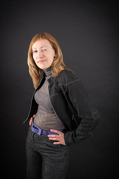 istock beautiful woman doing different expressions in different sets of clothes 471952478