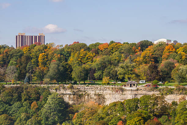 istock The Niagara Falls , USA and Canada border 471952889
