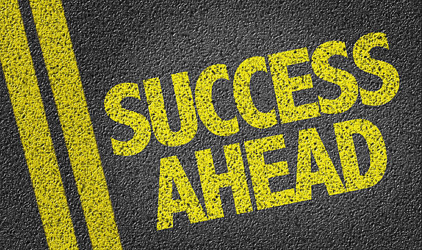 istock Success Ahead written on the road 471952976