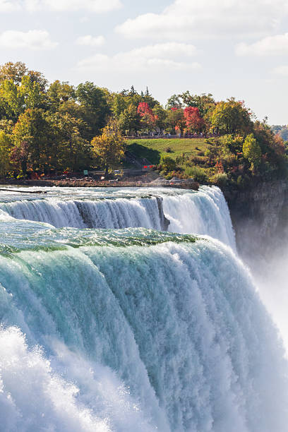 istock The Niagara Falls , USA and Canada border 471952997