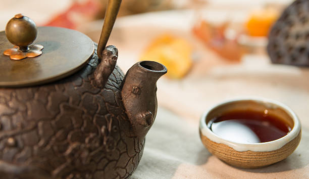 istock Traditional chinese tea ceremony accessories 471953577