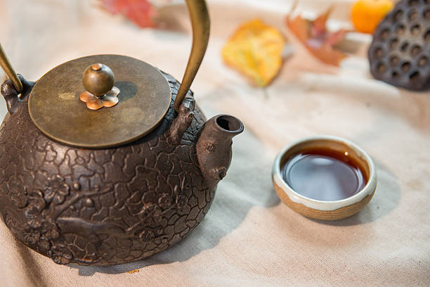 istock Traditional chinese tea ceremony accessories 471953605