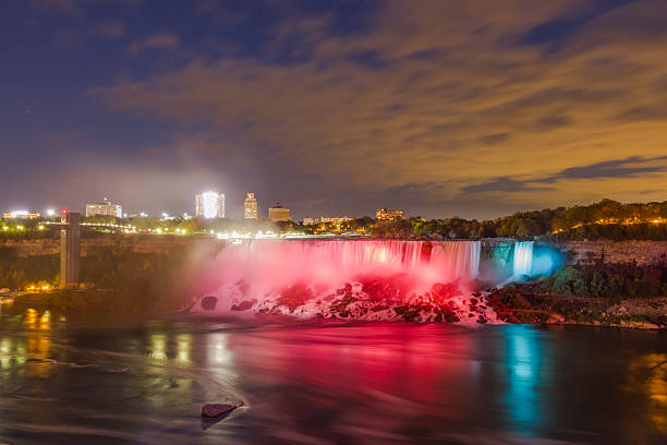 istock The Niagara Falls , USA and Canada border 471954417