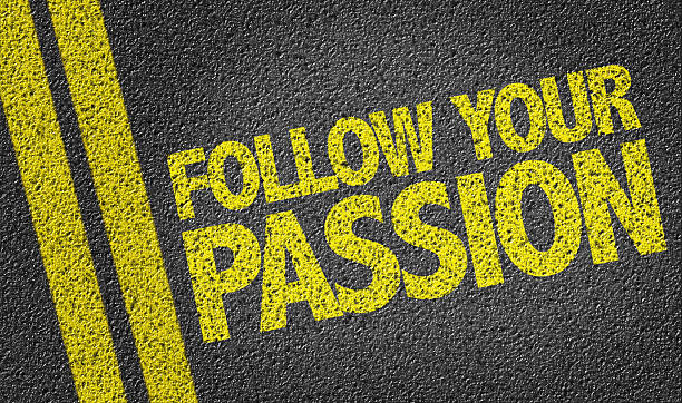 istock Follow Your Passion written on the road 471957160