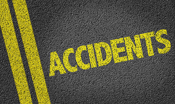 istock Accidents written on the road 471958692