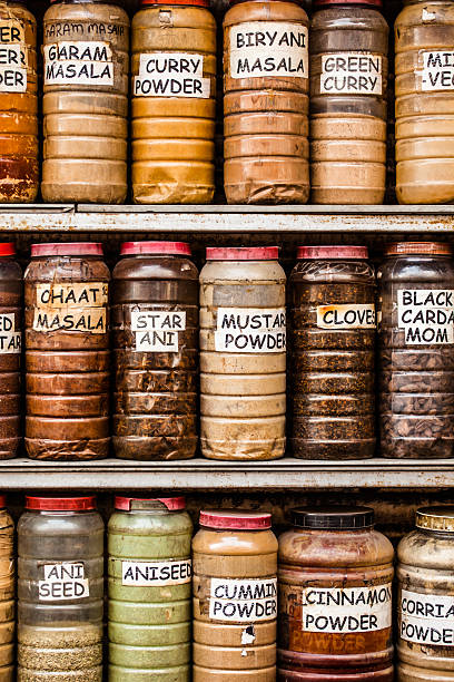 istock Composition of many different spices teas and herbs 471960943