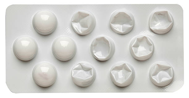 istock Pills in blister isolated against on background 471962939