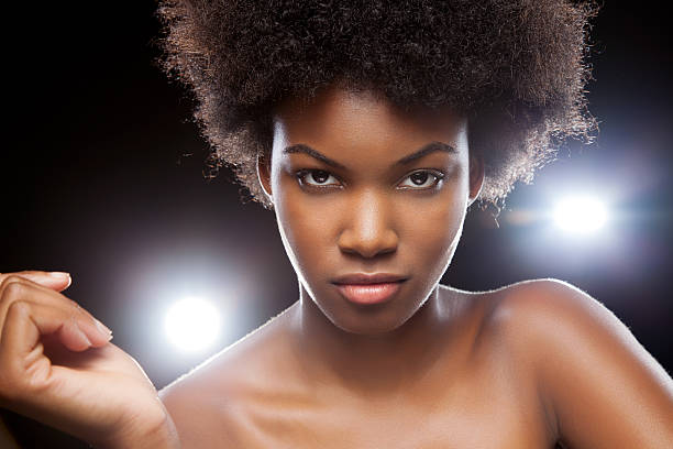 istock Black beauty enjoying a party lifestyle 471962973