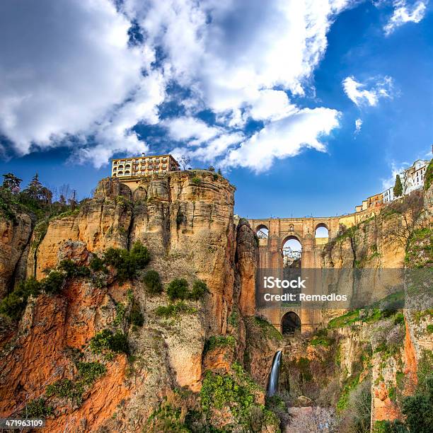 Village Of Ronda In Andalusia Spain Stock Photo - Download Image Now - Ancient, Andalusia, Arch - Architectural Feature