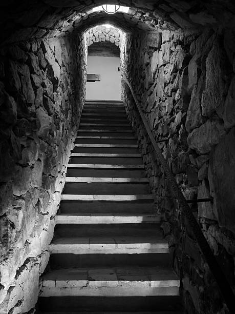 istock Underground route in Sandomierz, Poland 471963221