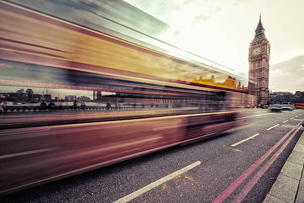 istock Big Ben and the typical red bus, London 471963644