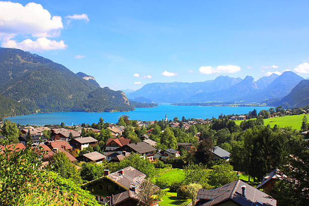 istock Wolfgangsee lake in Alps, Austria 471964331